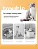 Foldable Odor-Resistant Cat Litter Box: Enclosed, Anti-Splash Design for Easy Cleaning