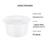 Jingdong Original Disposable Microwavable Round Plastic Food Containers