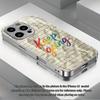 Colorful motivational paper phone case for funda iphone for iphone 17 pro max cover glass for iPhone 17 16 15 14 13 pm Pro Plus