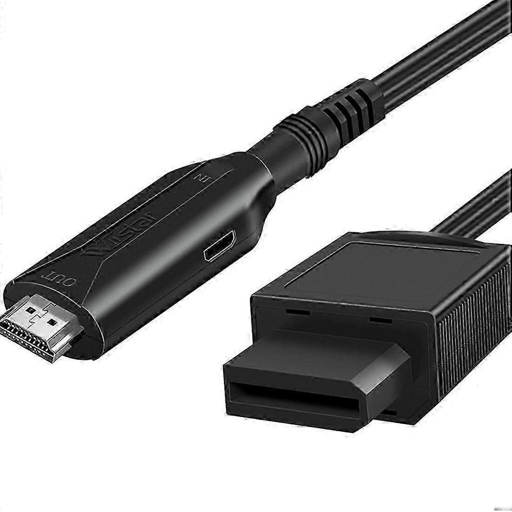 WIISTAR WII To HDMI-Compatible Converter Cable Wii 2 HDMI-for HDTV