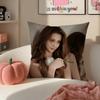 Beautiful Actress AAngelababy Cushion Cover Pillowcase Short Plush Invisible Zipper Room Sofa Cushion Cover