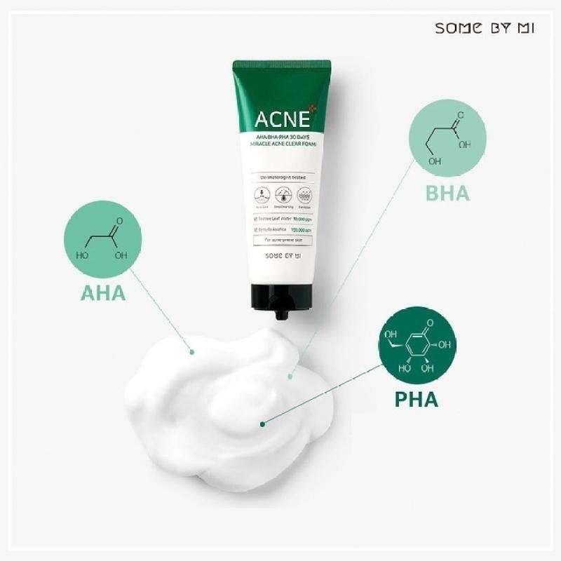 Some By Mi Aha Bha Pha 30 Days Miracle Foam Cleansing Foam 100