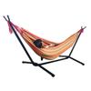 Portable Outdoor Polyester Hammock Set Red Outdoor Furniture