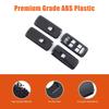 ABS Carbon Car Window Lift Switch Button Panel Cover Trim For Land Rover Discovery 4 2010-2016 For Range Rover Sport 2010-2013
