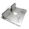 Router Table Insert Plate 2 in 1 Woodworking Bench Flip Board for Electric Routing Trimming Machine