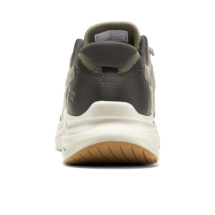 Skechers Slip-On Casual Fashionable Comfortable Versatile Breathable Lifestyle Shoes Men Sneaker Olive-Green 232618-OLV