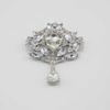 Rhinestone Flower Zinc Zinc Alloy Crystal Fashion Jewelry Korean Style Brooch Clothing Accessory Women Brooch