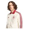 adidas Spanien Auswärts Originals Sweatshirt durchgehender Reißverschluss Beige