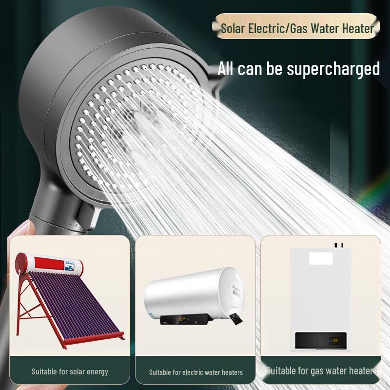 Hilei Pressurized Handheld Shower Head