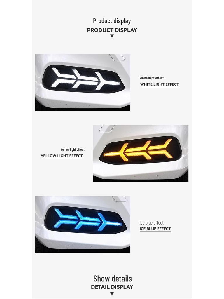 Honda 19-21 Lingpai LED Daytime Running Lights & Flowing Turn Signals