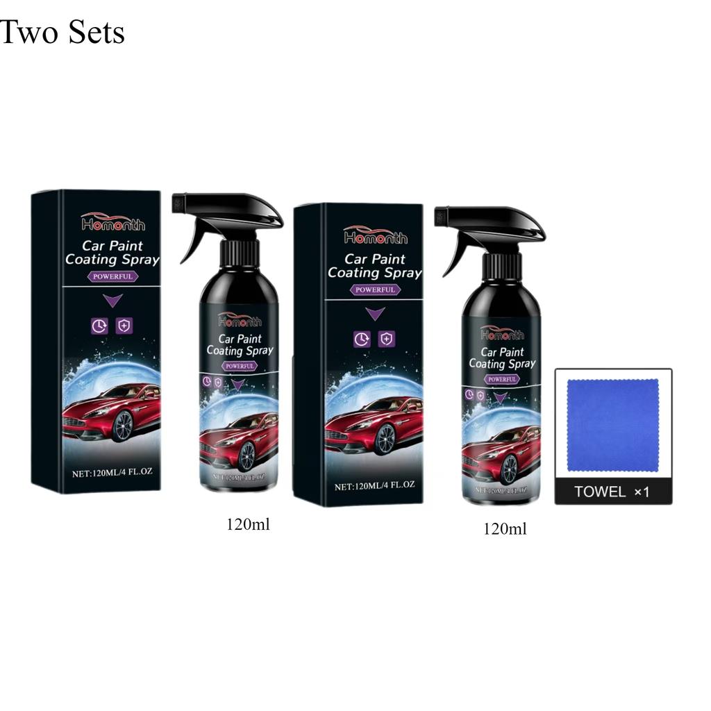Agente antiincrustante e à prova d'água, spray de revestimento de pintura automotiva multifuncional, agente de manutenção de revestimento, manutenção de pintura de carro