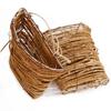 Flower Arrangement Small Flower Basket Rattan Basket Pendant Interior Decoration Handmade Flower Basket Pendant