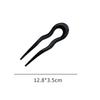 U-Shaped Hair Fork Fashion Tortoiseshell Acetate Hairpin Geometric Design Headwear Hair Sticks Women Girls