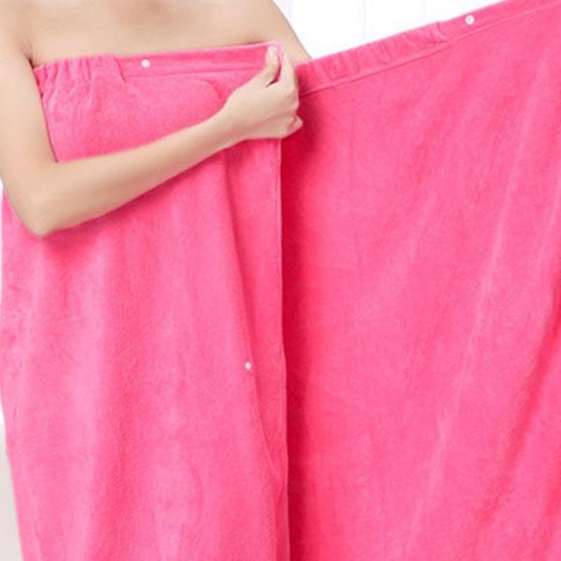 Ultra Fine Fiber Bathrobe Fast Absorption Fast Drying Anti Slip Free Beach Clothing Spa Swimming Pool Bathrobe