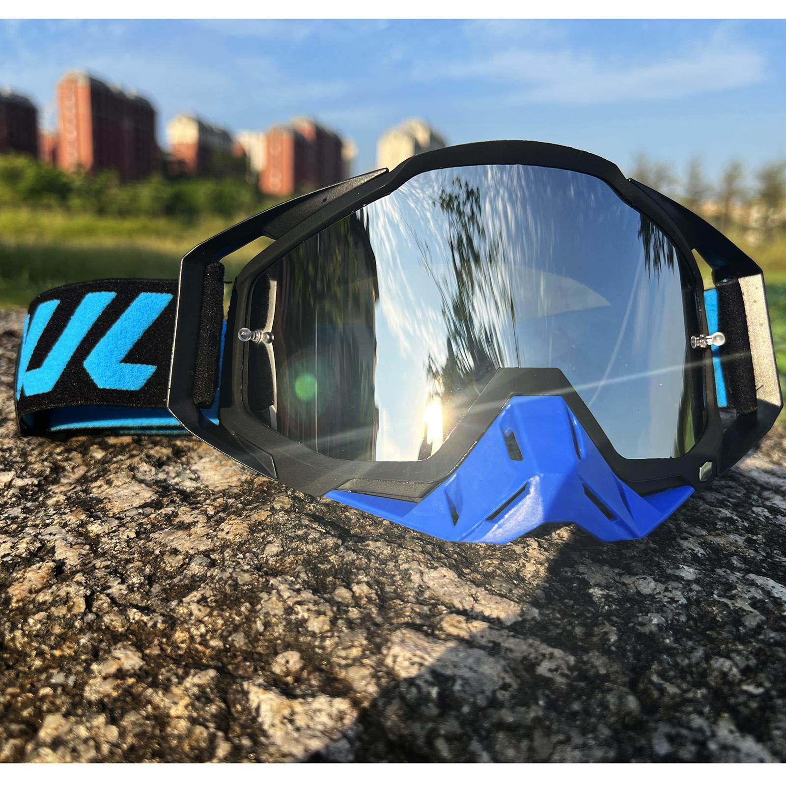 

Очки для мотокросса WJL, очки для мотоциклистов, солнцезащитные очки, MTB MX ATV, силиконовые противоскользящие, высококачественные, ветрозащитные очки для велоспорта