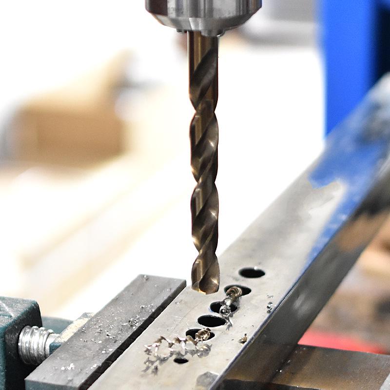 M35 Kobalt Hochgeschwindigkeitsstahl Spiralbohrer für Edelstahl, Metall, Eisen und Aluminiumlegierung.