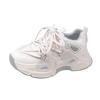 Girls' Sports Shoes 2025 New Spring and Autumn Children's Student Fashion Versatile White Shoes Medium and Older Girls' Dad Shoes
