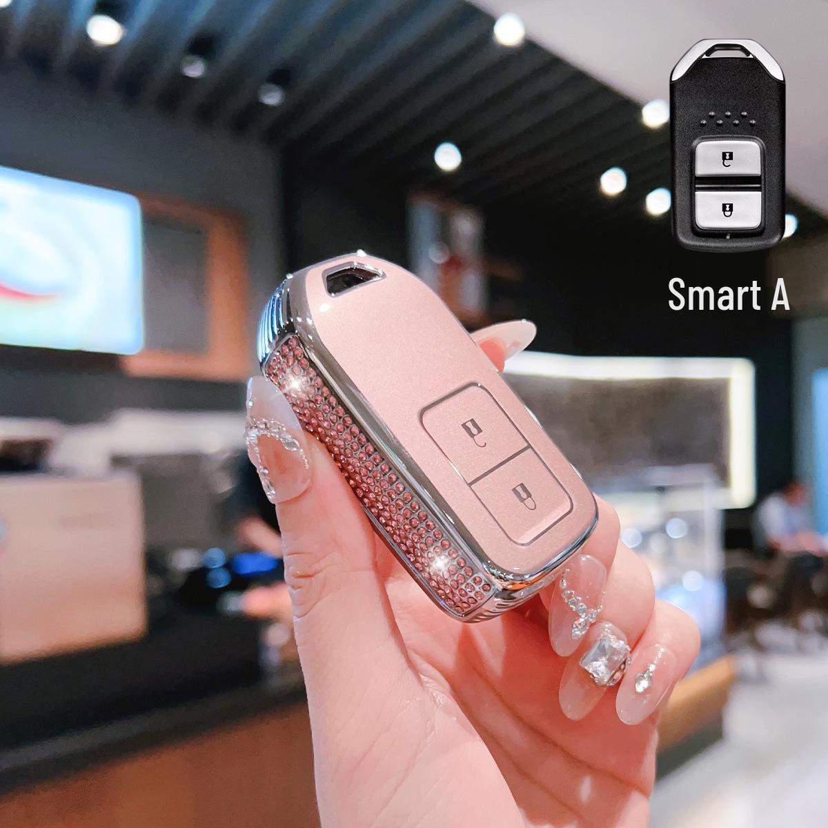 

Compatible Car Key Cover for CRV, Binzhi, XRV, HRV, Haoying, Civic, URV, Accord, and Lingpai Models