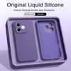 Honor 600 Lite 500 Smart 600Lite 500Smart 5G için Temel Telefon Kılıfı Sıvı Silikon Sözleşmeli Saf Renk Orijinal Yumuşak Arka Kapak