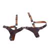 Men Suspenders Adjustable Sturdy Vintage Style PU Leather Renaissance Men Suspenders for Parties