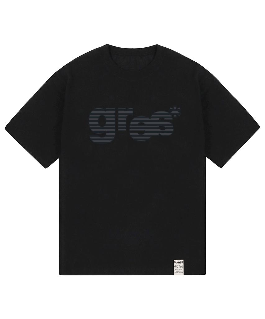 GRAVER [Unisex] Grae-S Stripe Short Sleeve T-Shirt_4 Colors