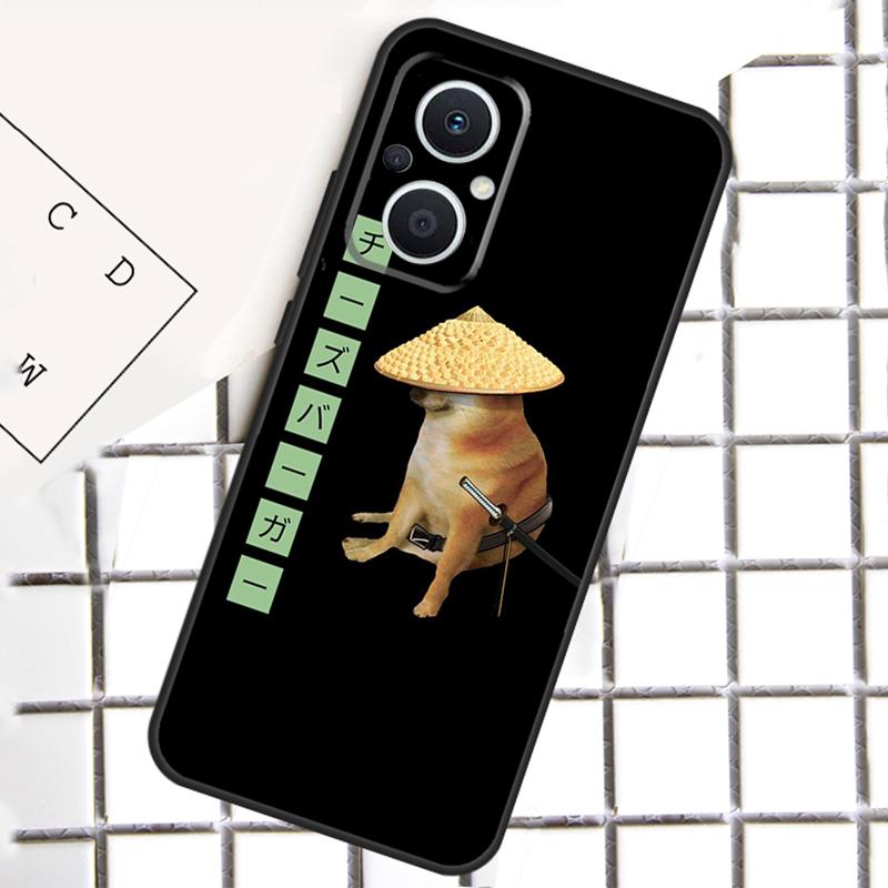 Funny Cheems Doge Phone Case For OPPO Reno 13F 13 12 11 14 F 10 Pro 8T 7 8 Lite OPPO Find X9 X6 X5 X8 Pro Cover