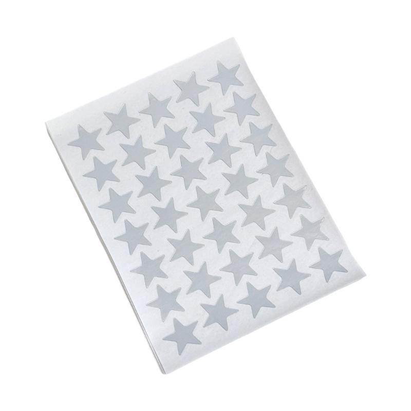 Glitzernde metallische Sternaufkleber Haftende Sternaufkleber Etiketten für Scrapbooking Geschenkpapier Journal Kinder Motivationsaufkleber