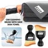 Car Interior Cleaning Brush Air Outlet Cleaning Soft Brush For Toyota Gazoo Racing TRD Corolla Yaris Chr Auris Rav4 Prado Ep99