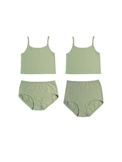 Oma-Kleidung Hellgrün entfernen (Hohe Taille/Mittelhohe Taille/Midi-Taille Wähle 1)