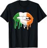 St. Patrick's Day Women Sexy Womans St. Patrick's Day Lips T-Shirt