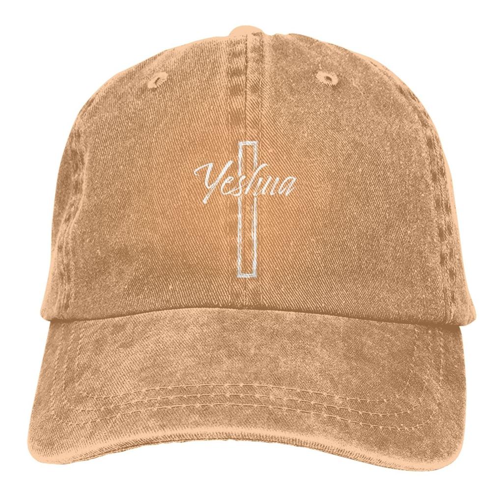 Summer Cap Sun Visor Yeshua Hip Hop Caps Jesus God Cross Cowboy Hat Peaked Hats