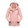 Windproof Outdoor Jacket Set: Couples' 3-in-1 with Detachable Fleece for Men & Women, Ideal for Autumn & Winter