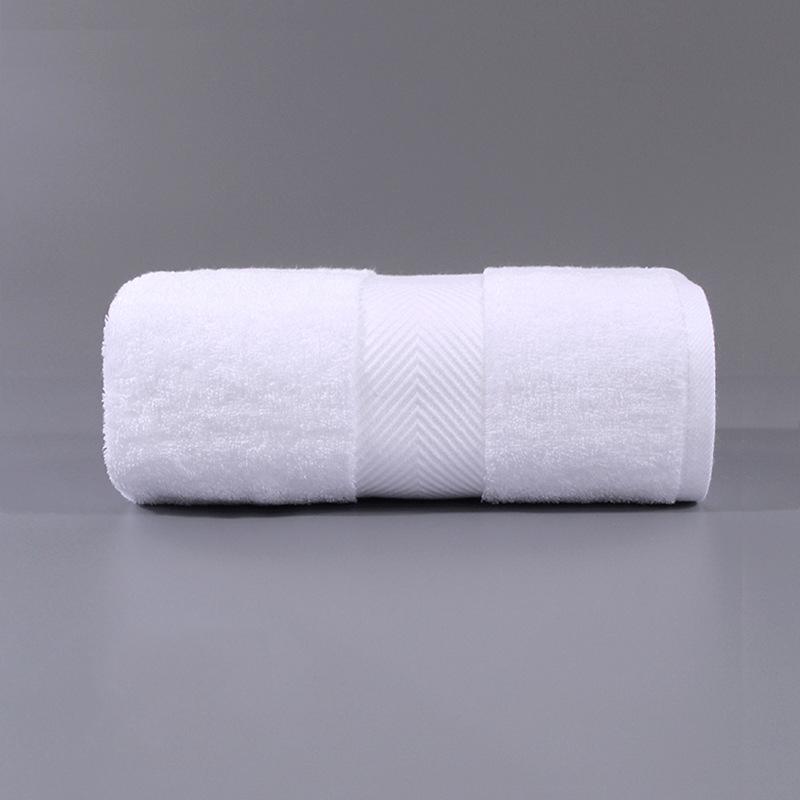 Organic Cotton Face Bath Towel Set for Children and Adults, Luxury, White, Grey, Thick, 70*140 cm, 40*70