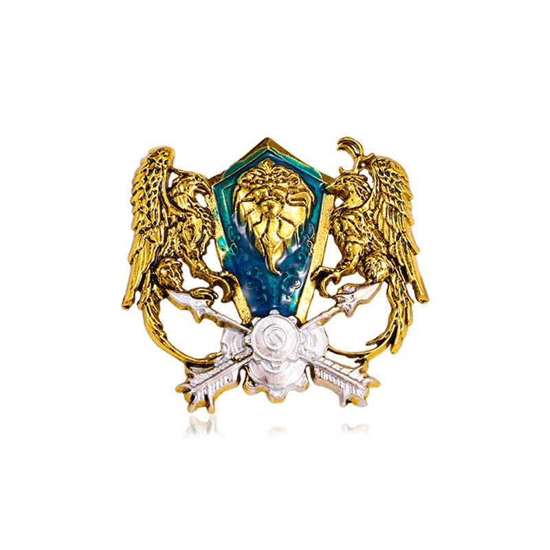 

Винтажная брошь в виде крыльев ангела, брошь в виде орла, украшение для костюма, аксессуары, брошь-булавка