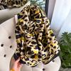 Fashion Design Sexy Leopard Dot Tassel Viscose Shawl Scarf High Quality Neckerchief Autumn Winter Foulards Muslim Hijab Sjaal