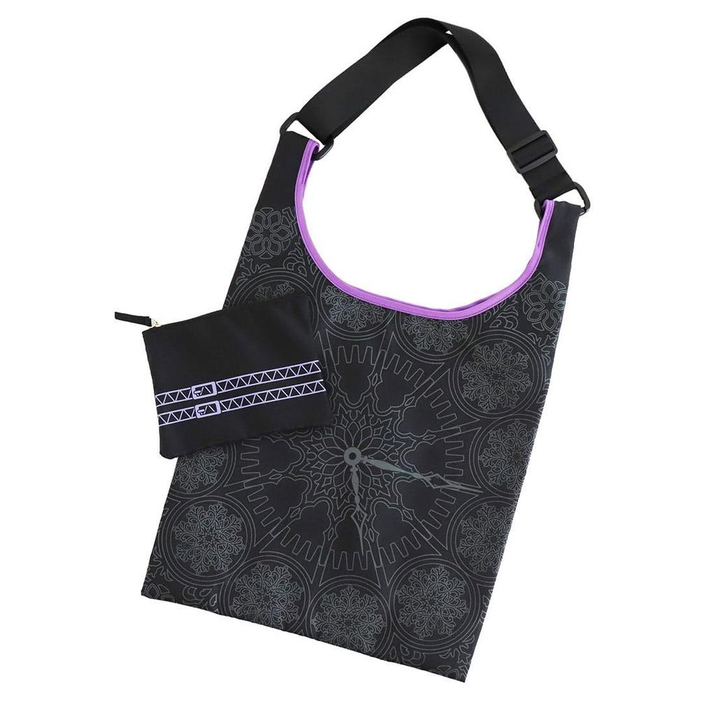 Bizarre Adventure Stardust Eco Bag Jotaro 32 X 31 X 11 Cm 12 X 16 [Blooming] [JoJo's Crusaders] Bag/My Kujo/DIO (Black) [Bag Approx. Case Cm]