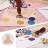 Sprookjes Zegellak Stempelkop Vuurverf Antieke Stempels Vervangkoppen voor Bruiloftsuitnodiging Scrapbooking Kaart DIY Decor