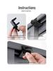 Aluminum Alloy Sliding Window Latch - Child Safety Lock & Window Limiter