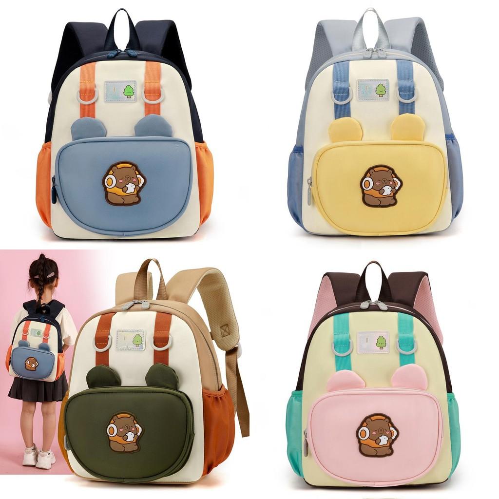 Capybara Childrens Toddler Backpack With Large Capacity And Fun Cartoon Design For Daycare