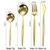 Wutuo Golden Stainless Steel Cutlery Set