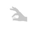 Scud Lever Switch Knob, ST Type, Inch Size, White LW-390I