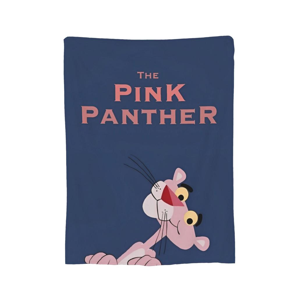 Pinks Panthers Wool Blanket Throw Blanket for Home 125*100cm Bedspread,