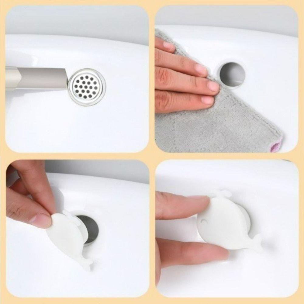 2PCS Anti-overflow Sink Hole Covers Silicone Wash Basin Hole Plug Sink Hole Plug  For Home