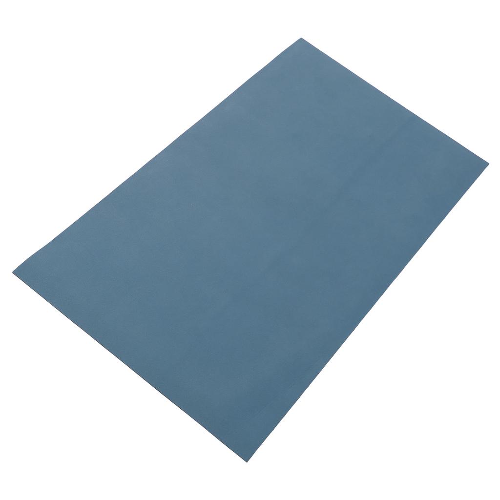 44cm X 76cm Kitchen Floor Mats PU Water Resistant Oil Proof Foot Mats Thickened High Elasticity Floor Rug for Home Blue