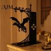 Unique Dragon Decor for Office Flying Bookshelf Light, Decorative Bookend Light & Desk, Sturdy Book Dividers Sculpture Support, Heavy Duty Organizer