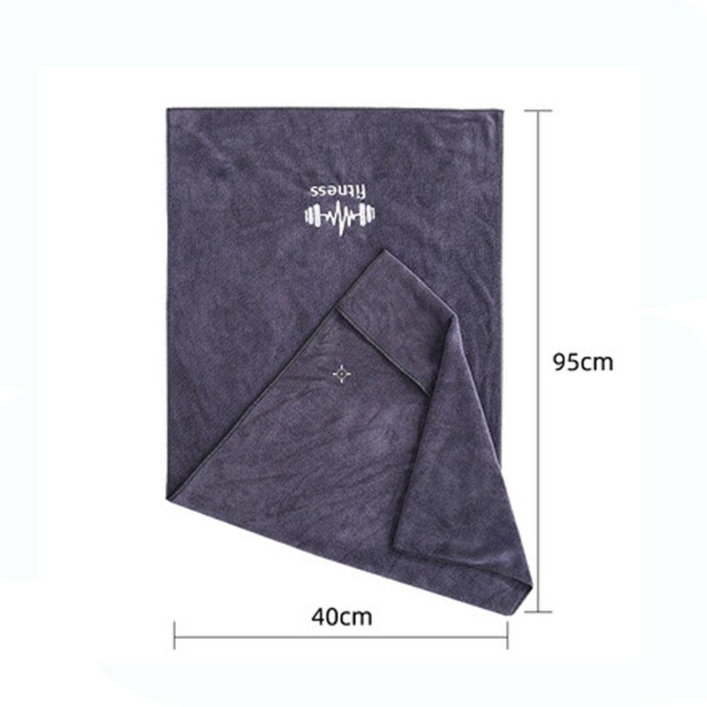 

Спортивное быстросохнущее полотенце Супермягкое полотенце из микрофибры Полотенце для бассейна Новое полотенце для тренажерного зала и фитнеса серый