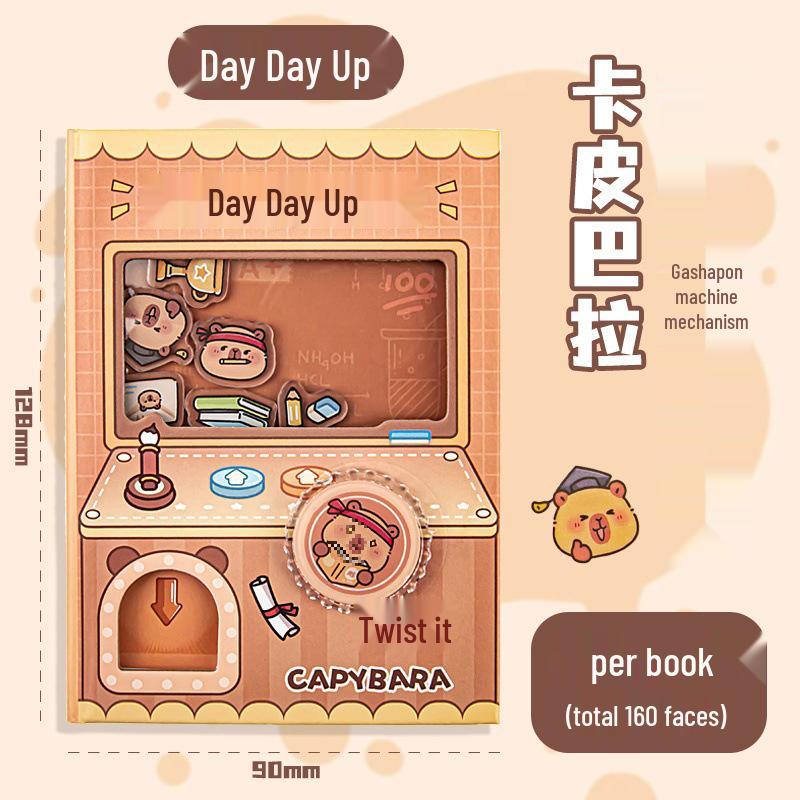 Chiikawa Klomaskin Spiralblock & Färgplanerare