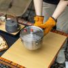 Outdoor Stove Top Pressure Cooker Meats Pots Stainless Steels Stove Pressure Cooker Meats Pots Camping Cookware Enduring