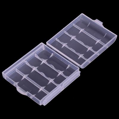 10X Plastic Case Holder Storage Box Cover For Rechargeable Aa Aaa Batteries