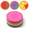 9CM Size Colorful EVA Score Calculation Learning Disc 9PCS/Pack Math Addition Subtraction Training Props Party Gifts Rewards ZYF